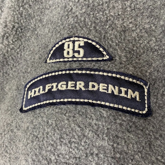 Tommy Hilfiger Denim Vintage Gray & Black fleece - Picture 4 of 9